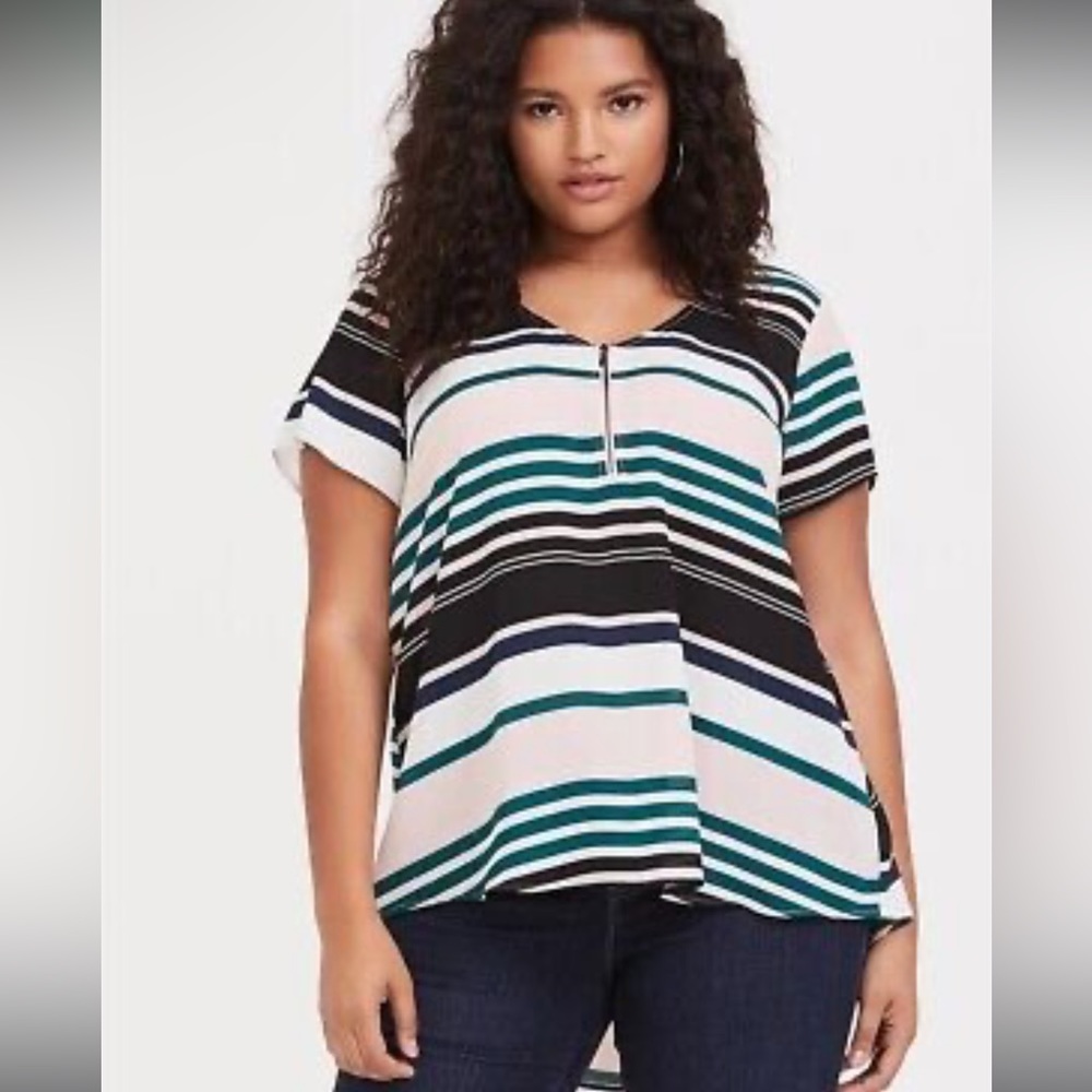 💜3 FOR $30- 4x TORRID BLOUSE